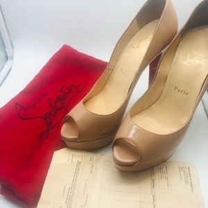 Lady Peep 150 patent calf